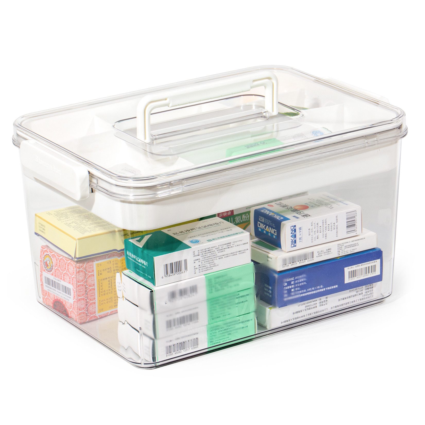 Zedelmaier Aufbewahrungsbox Medikamenten Groß Medizinbox Apothekenbox Hausa günstig online kaufen