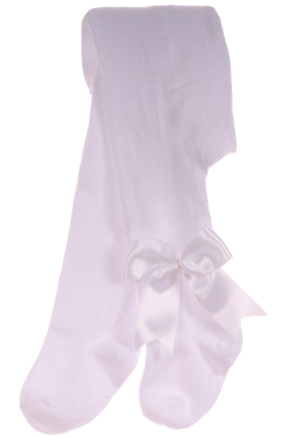 La Bortini Strumpfhose Festliche Strumpfhosen für Babys und Kinder für Taufe Fest Weihnachten rot, rosa, creme, oder weiß, 44 50 56 62 68 74 80 86 92 98 104