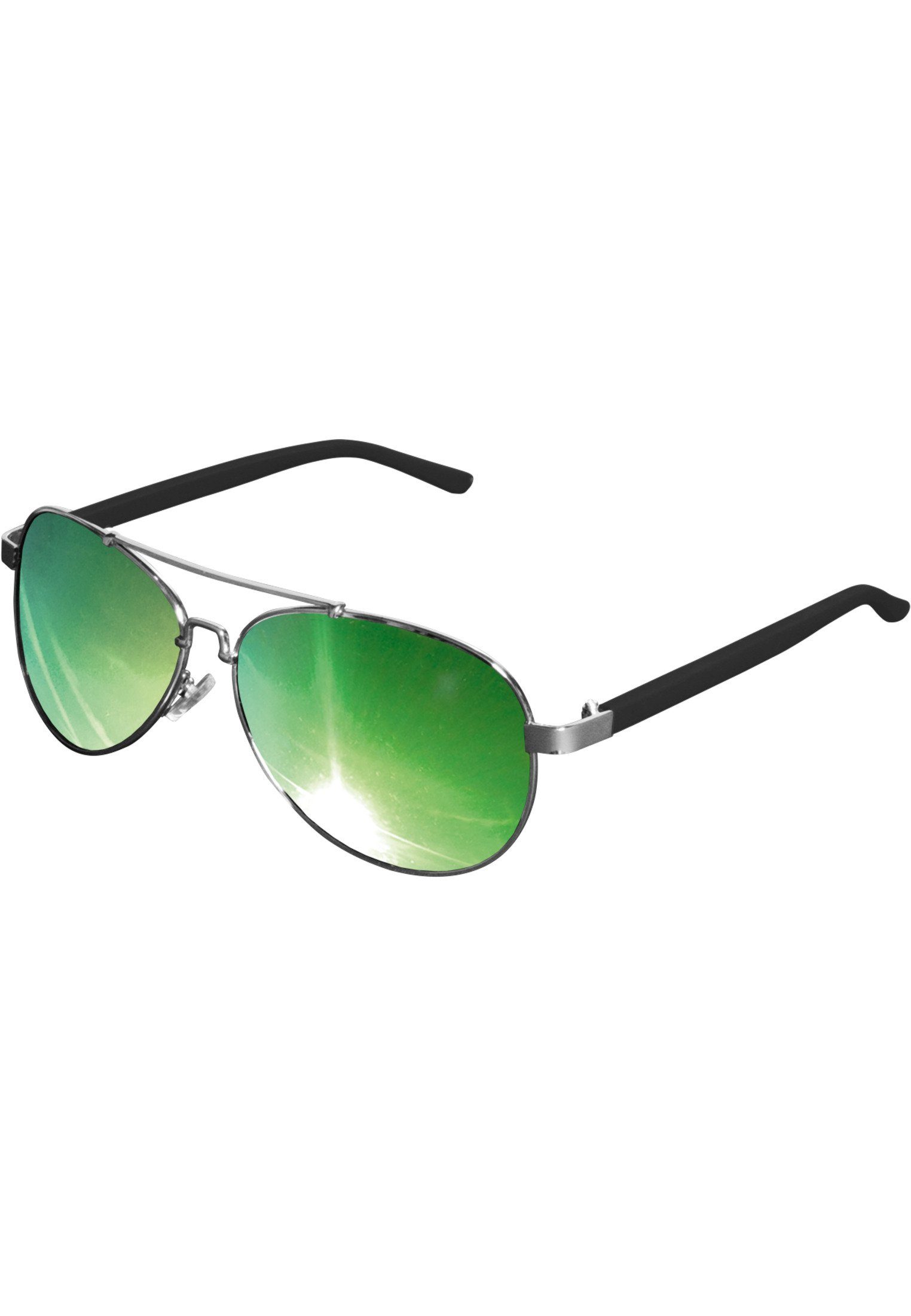 silver/green Accessoires Sonnenbrille MSTRDS Sunglasses Mirror Mumbo