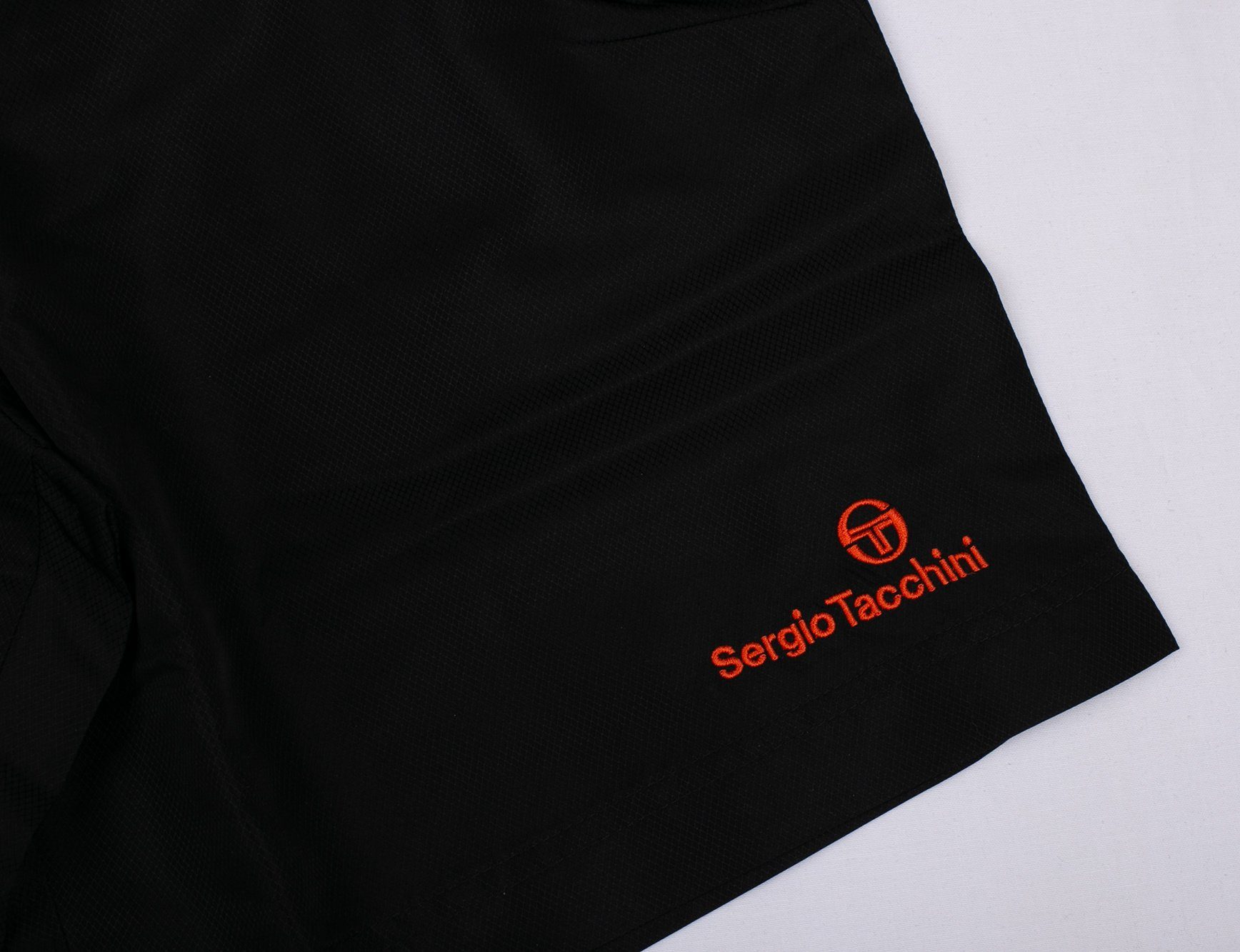 Sergio black/flash Herren Sergio Tacchini Rob orange 021 Tacchini Shorts Shorts