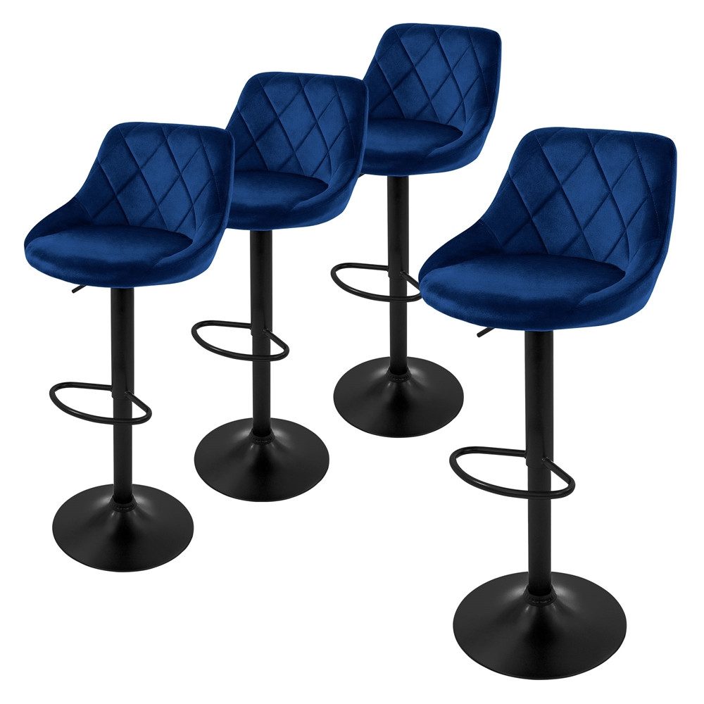 ML-DESIGN Barhocker Gepolsterter Barstuhl mit Rückenlehne günstig online kaufen