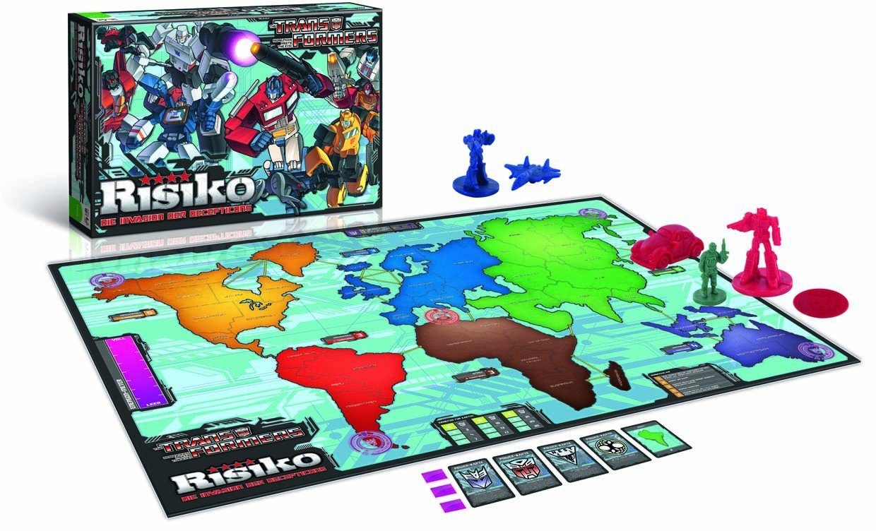 Winning Moves Spiel Risiko Transformers retro, Brettspiel