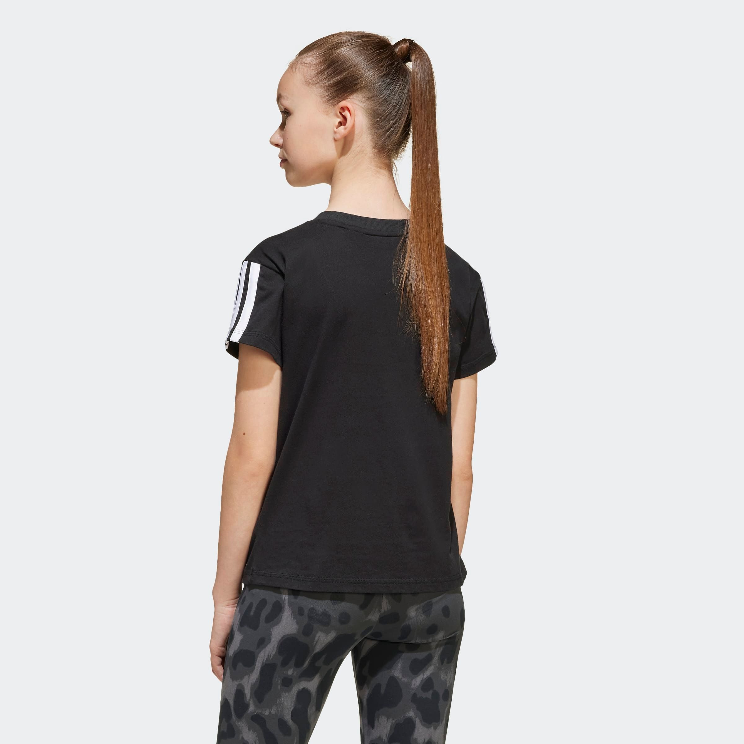 adidas Sportswear T-Shirt ESSENTIALS KIDS für Kinder, mit Rundhalsausschnitt, ohne Verschluss, aus Baumwolle