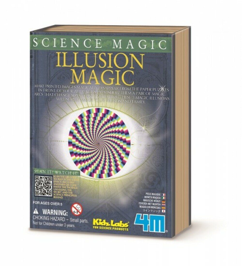 HCM KINZEL Experimentierkasten Science Magic - Illusion Magic