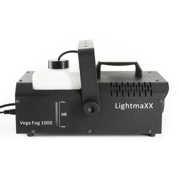lightmaXX Discolicht, Nebelmaschine, DMX Nebelmaschine, Wireless Fernbedienung
