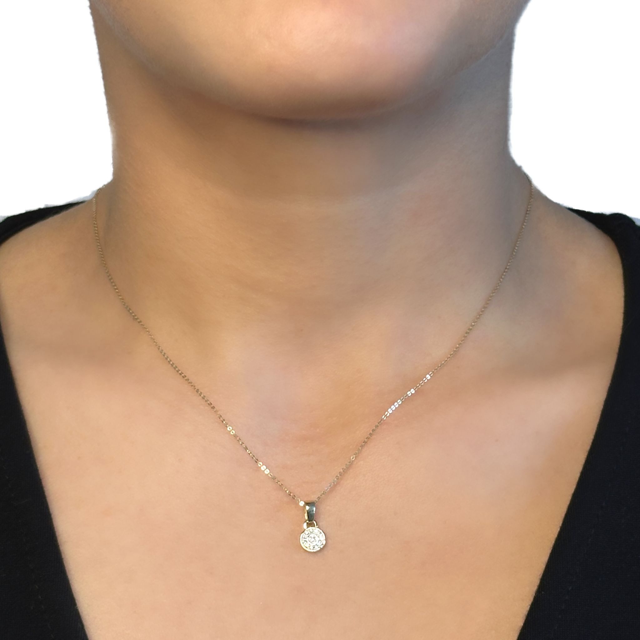 ECLANTA Kette mit Anhänger 585 Gelbgold günstig online kaufen