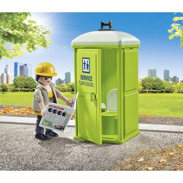 Playmobil® Konstruktions-Spielset Mobile Toilette