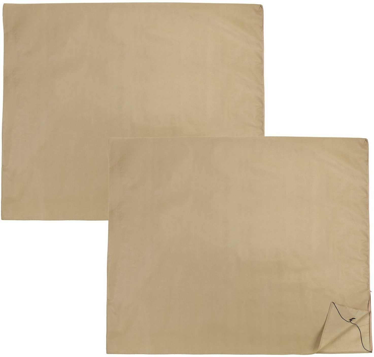 Maximex Winterschutzhaube Pflanzenschutz-Vlies, 180x120 cm (Set, 2-St), reißfestes Vlies, mit Reißverschluss und Zugband, BxH: 180x120 cm