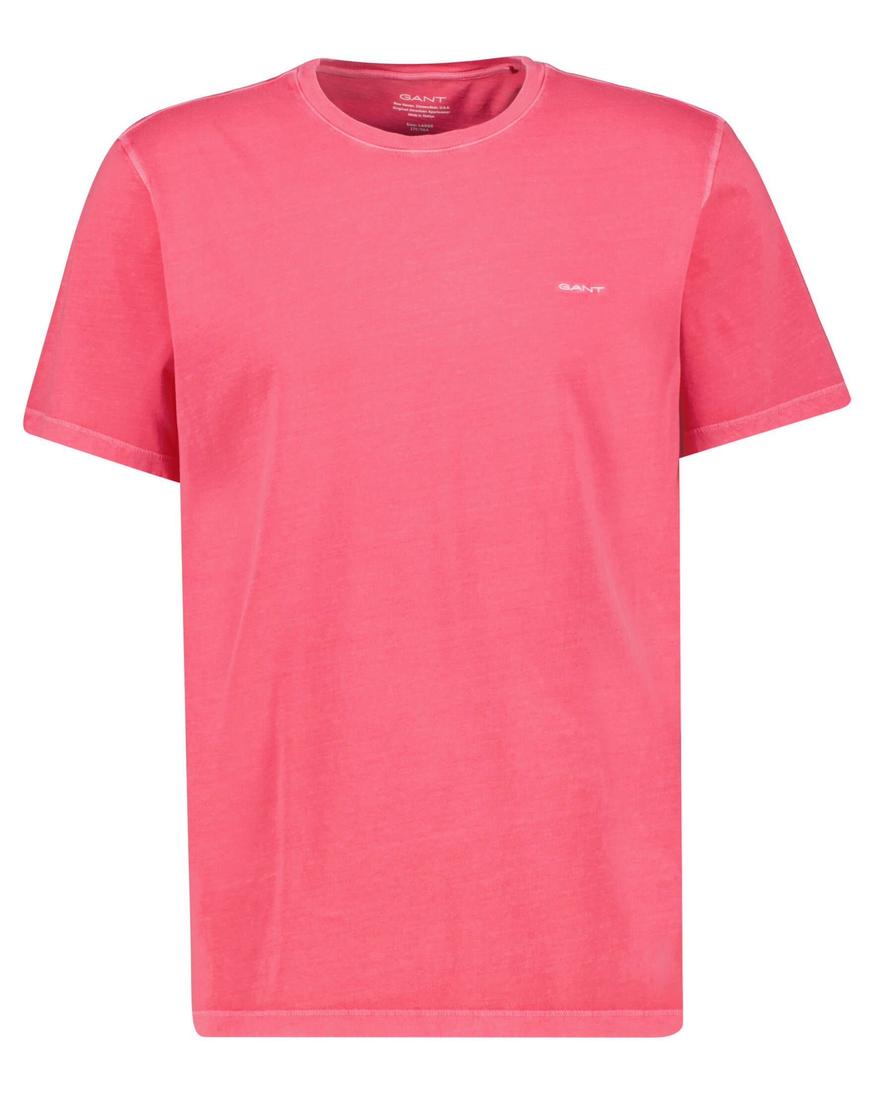 Gant T-Shirt Herren T-Shirt SUNFADED Regular Fit (1-tlg) pink (71)
