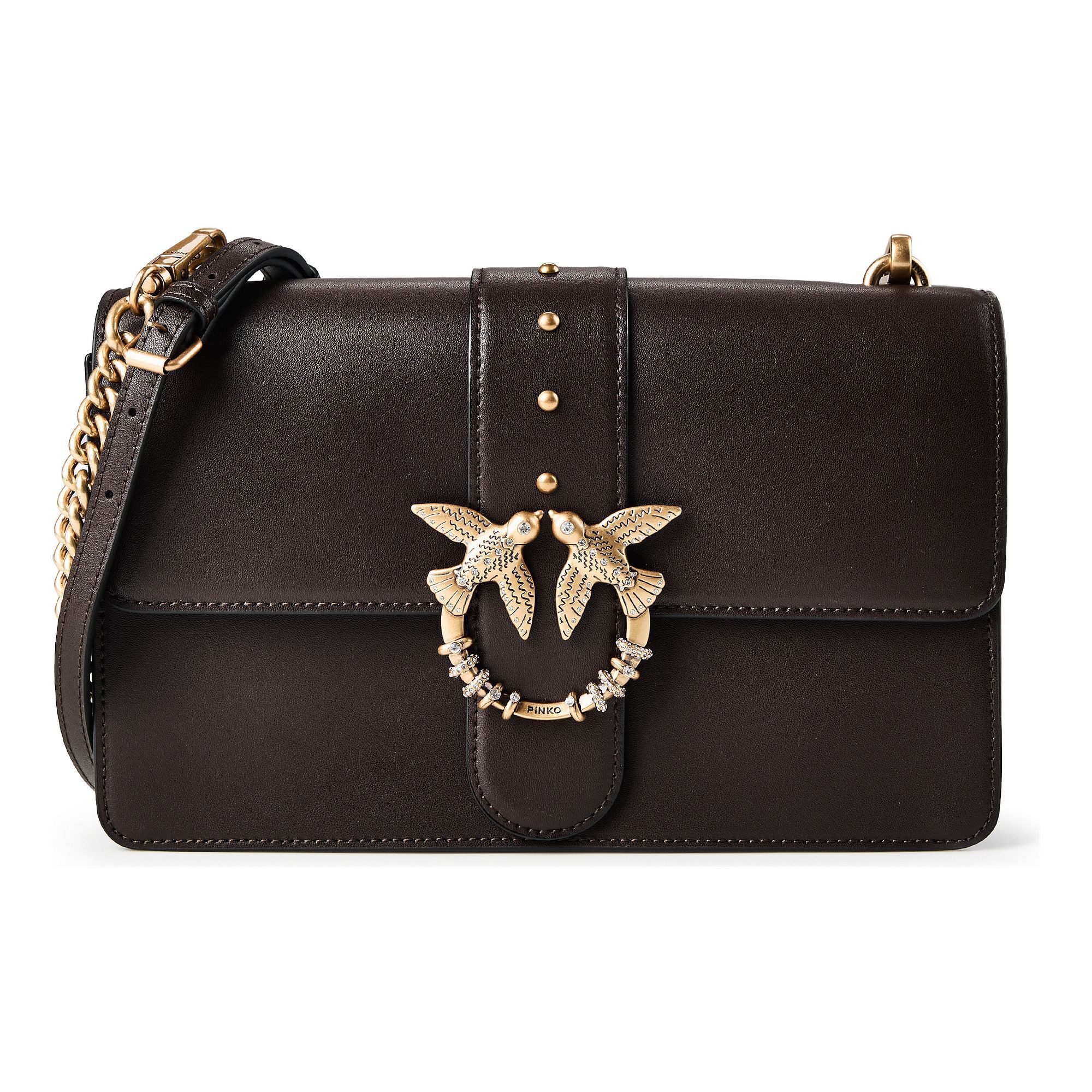 PINKO Umhängetasche Love One, Leder