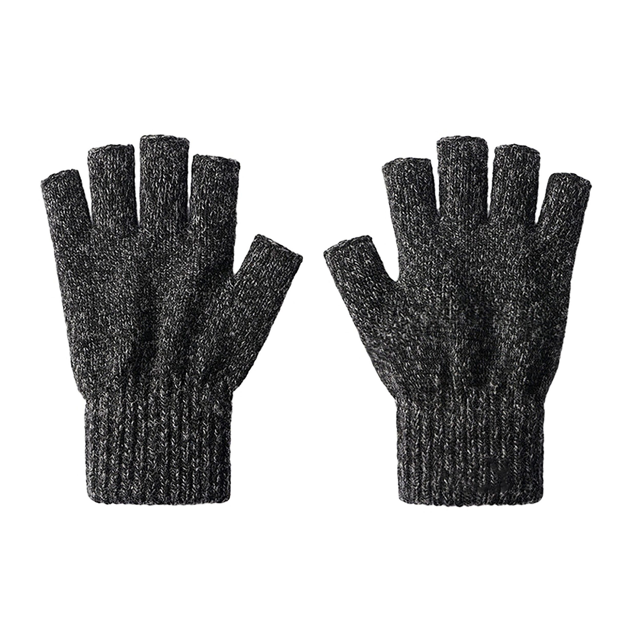 Wolle Finger Skihandschuhe Verdickte Warme Halbe SRRINM Coldproof Handschuhe