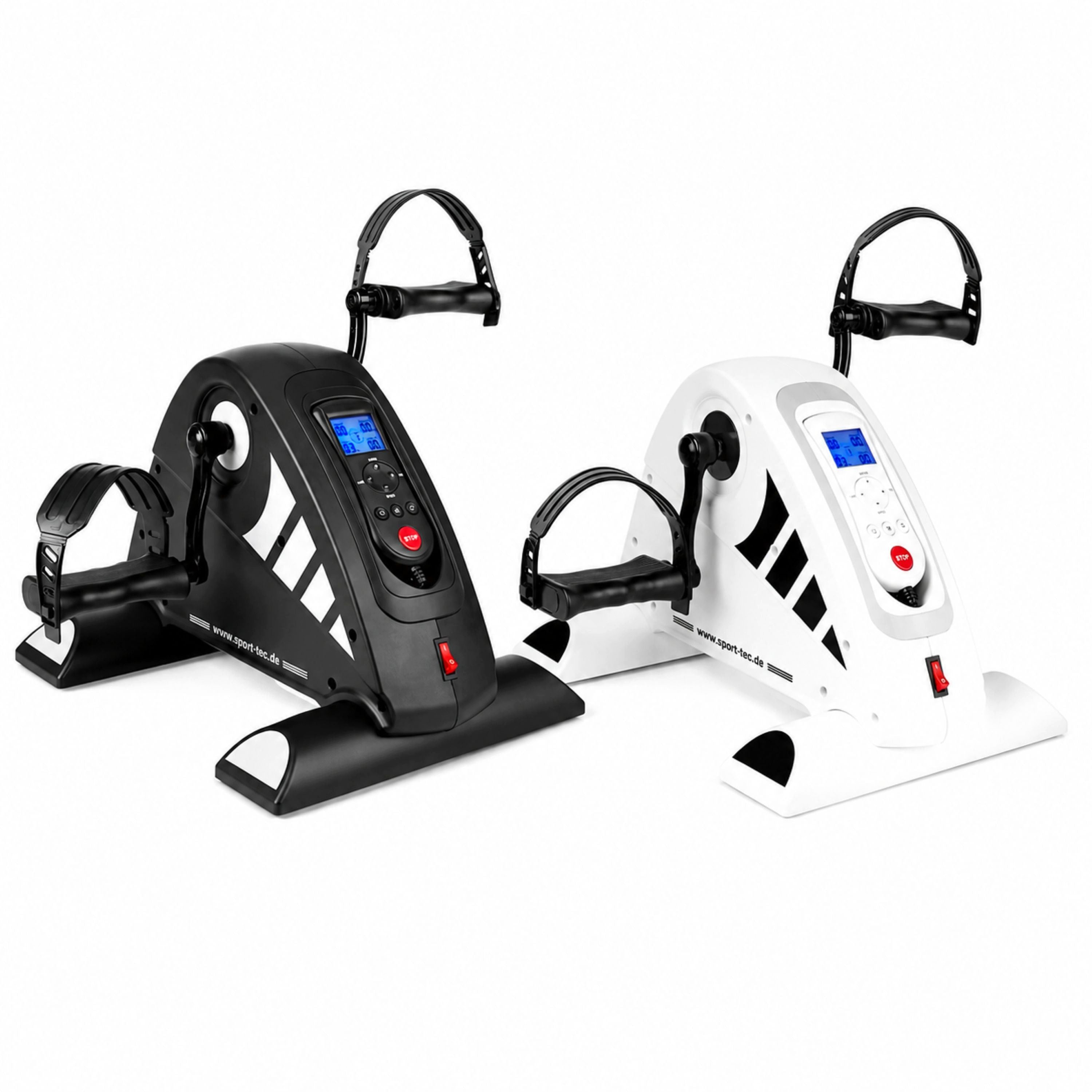 Sport-Knight® Mini-Heimtrainer Kompakter Arm- und Beintrainer mit Fernbedienung, Pedaltrainer, Kompakter Arm- und Beintrainer mit Fernbedienung und Trainingscomputer