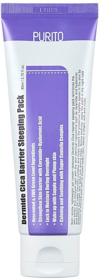 Purito Nachtcreme Dermide Cica Barrier Sleeping Pack