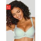 LASCANA Schalen-BH mit Bügel & breiten Trägern, weiche Spitze, T-Shirt-BH, große Größen