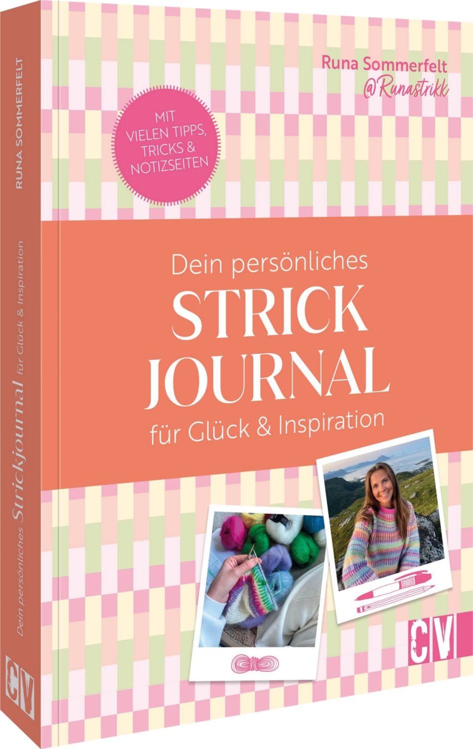 Runastrikk: dein persönliches Strickjournal für Glück & Inspiration / Runa Sommerfelt