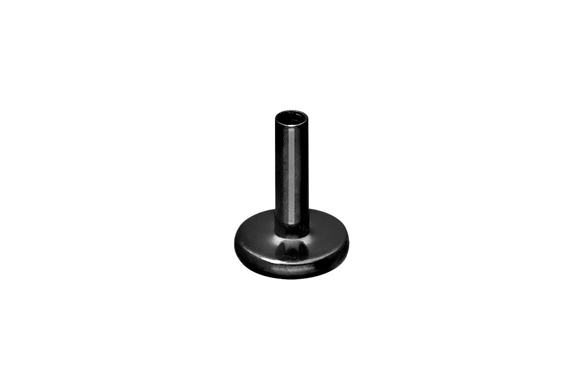PIERCINGLINE Piercing-Set Titan Labret mit Innengewinde ohne Kugel (Labrets günstig online kaufen