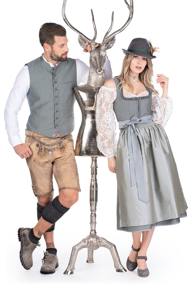 MarJo Trachtenweste Trachtenweste - EISELFING - agave