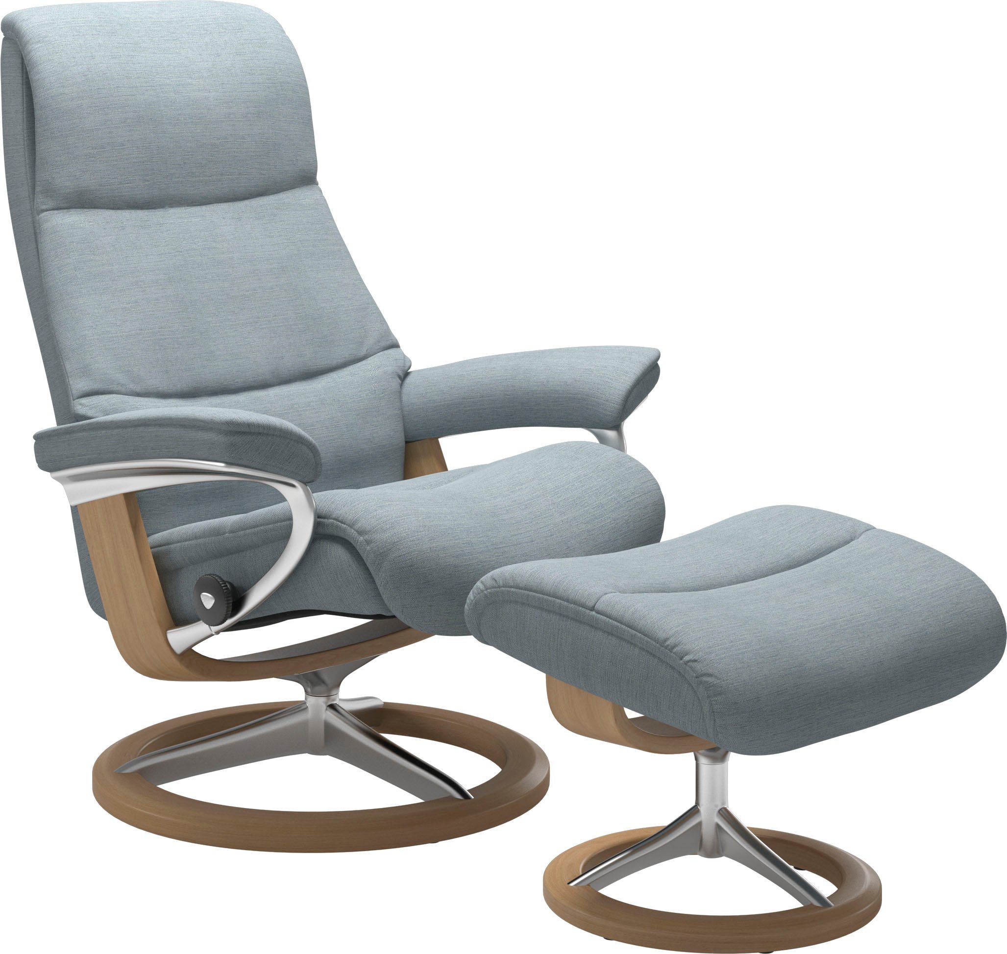 Stressless® Relaxsessel View, mit Signature Base, Größe S,Gestell Eiche