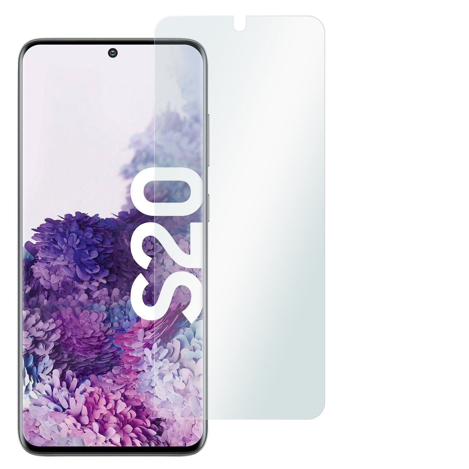 SLABO Schutzfolie 4 x Displayschutzfolie "Crystal Clear", Samsung Galaxy S20 (4G 5G)