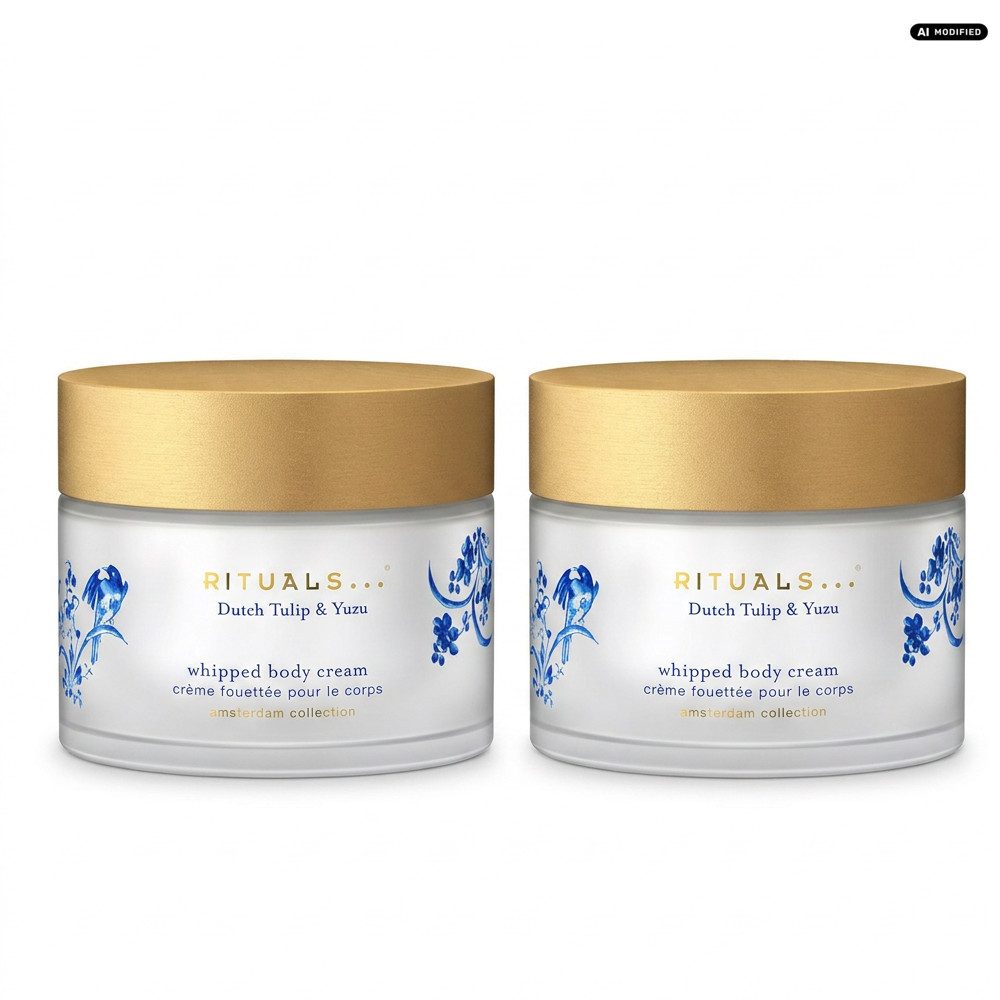 Rituals Körpercreme Rituals Amsterdam Collection Body Cream 2er Set, 1-tlg., Vorteilspack mit zwei pflegenden Körpercremes