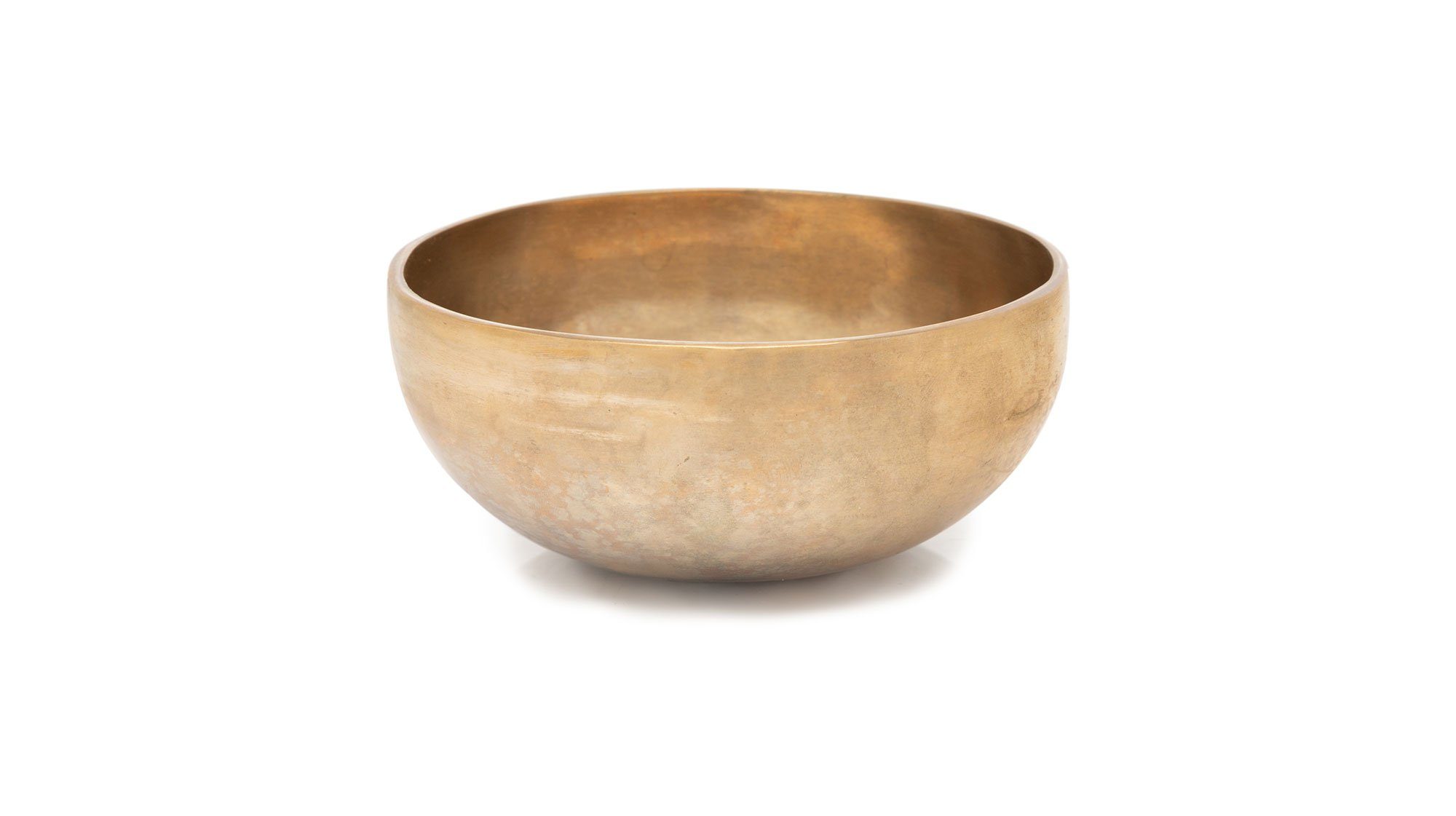 XDrum Klangschalen Omshanti Klangschale 10 cm handgehämmert aus 7 Metallen, handgemacht in Indien - ideal für Meditations- und Therapiezwecke