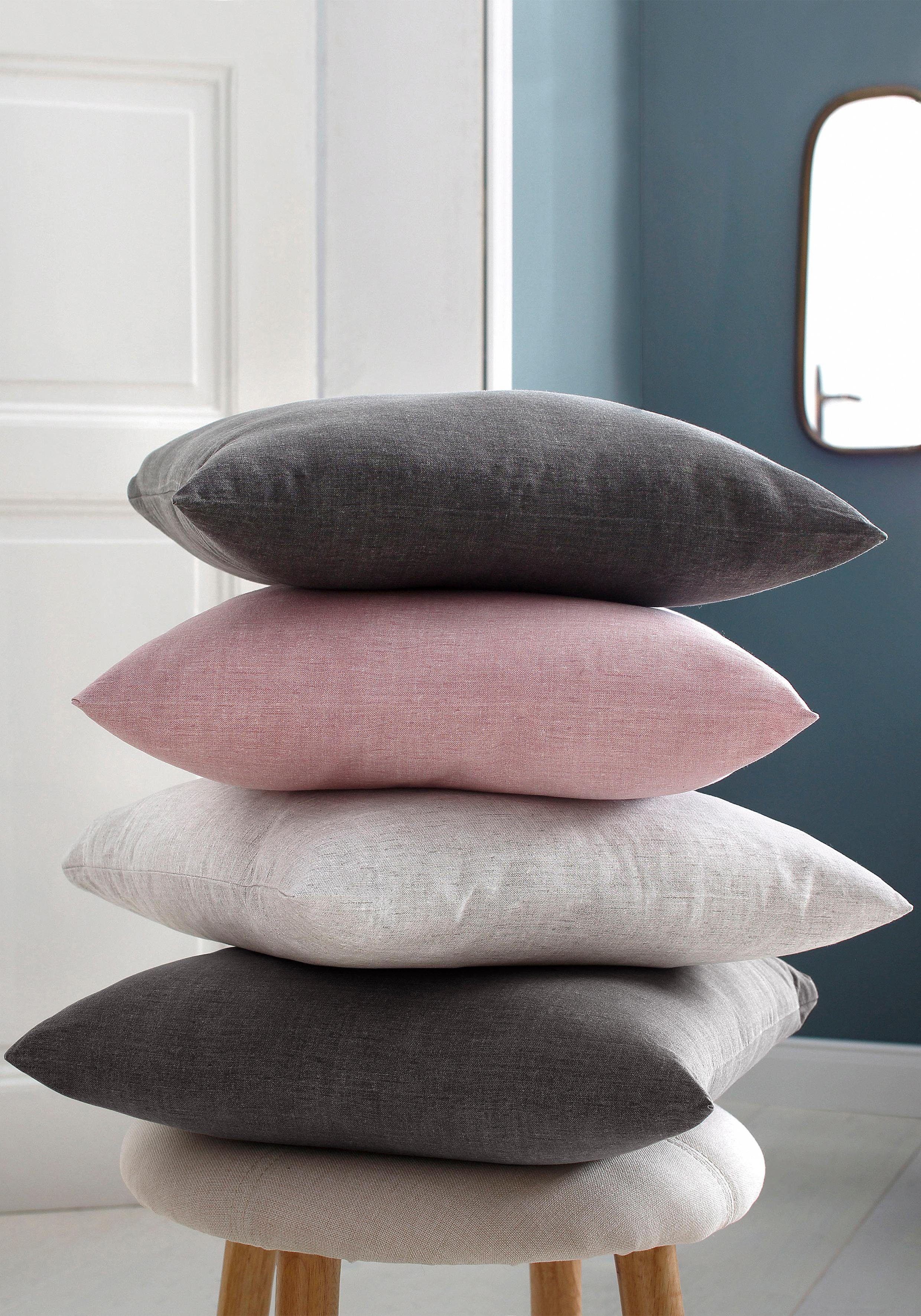 OTTO home Kissenbezüge Melli Kissenbezug, OEKO-TEX® und Made in Green zertifiziert, (2 Stück)