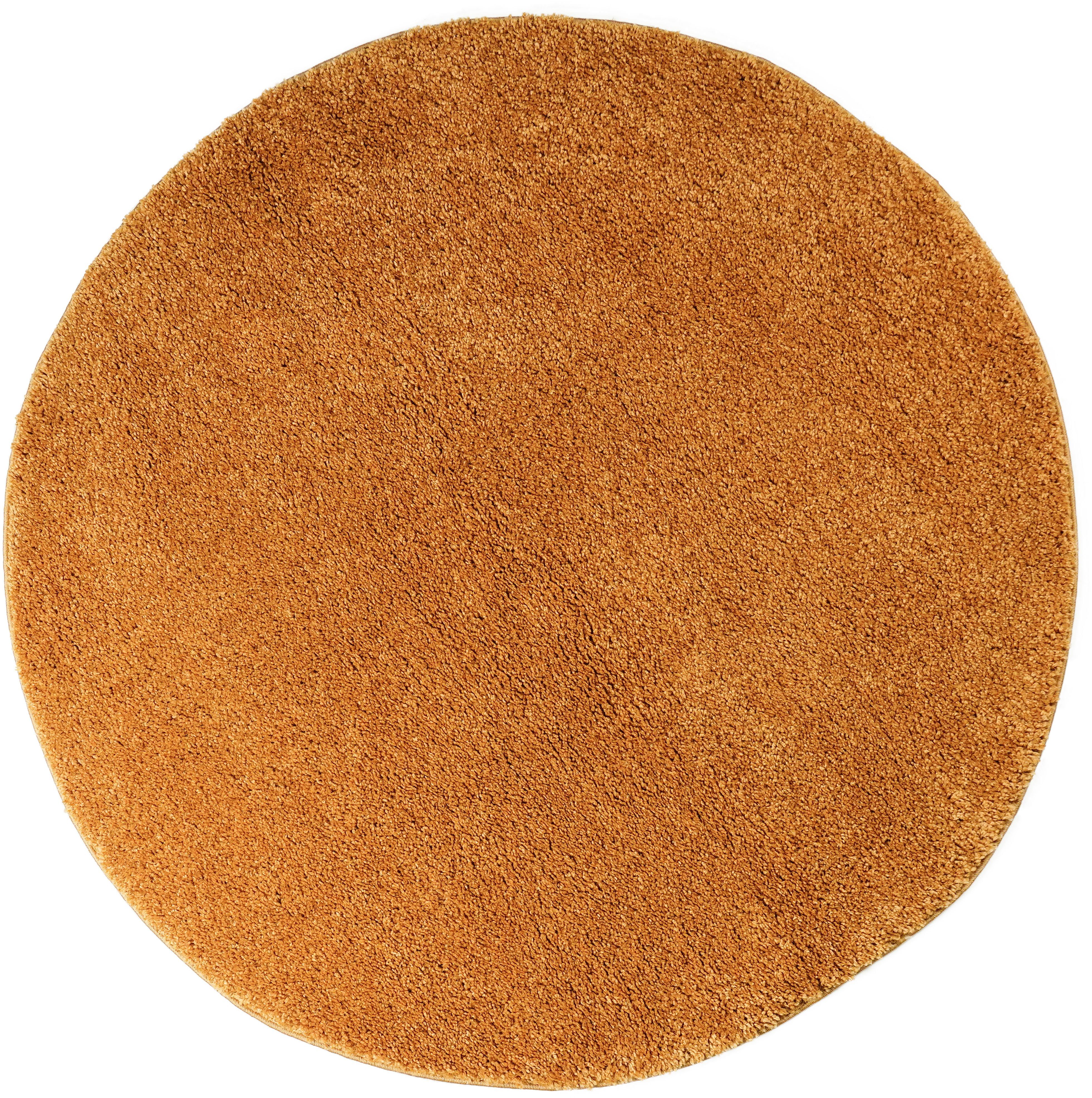 my home Teppich Shaggy 30, rund, Höhe: 30 mm, Teppich in Uni-Farben, besond günstig online kaufen