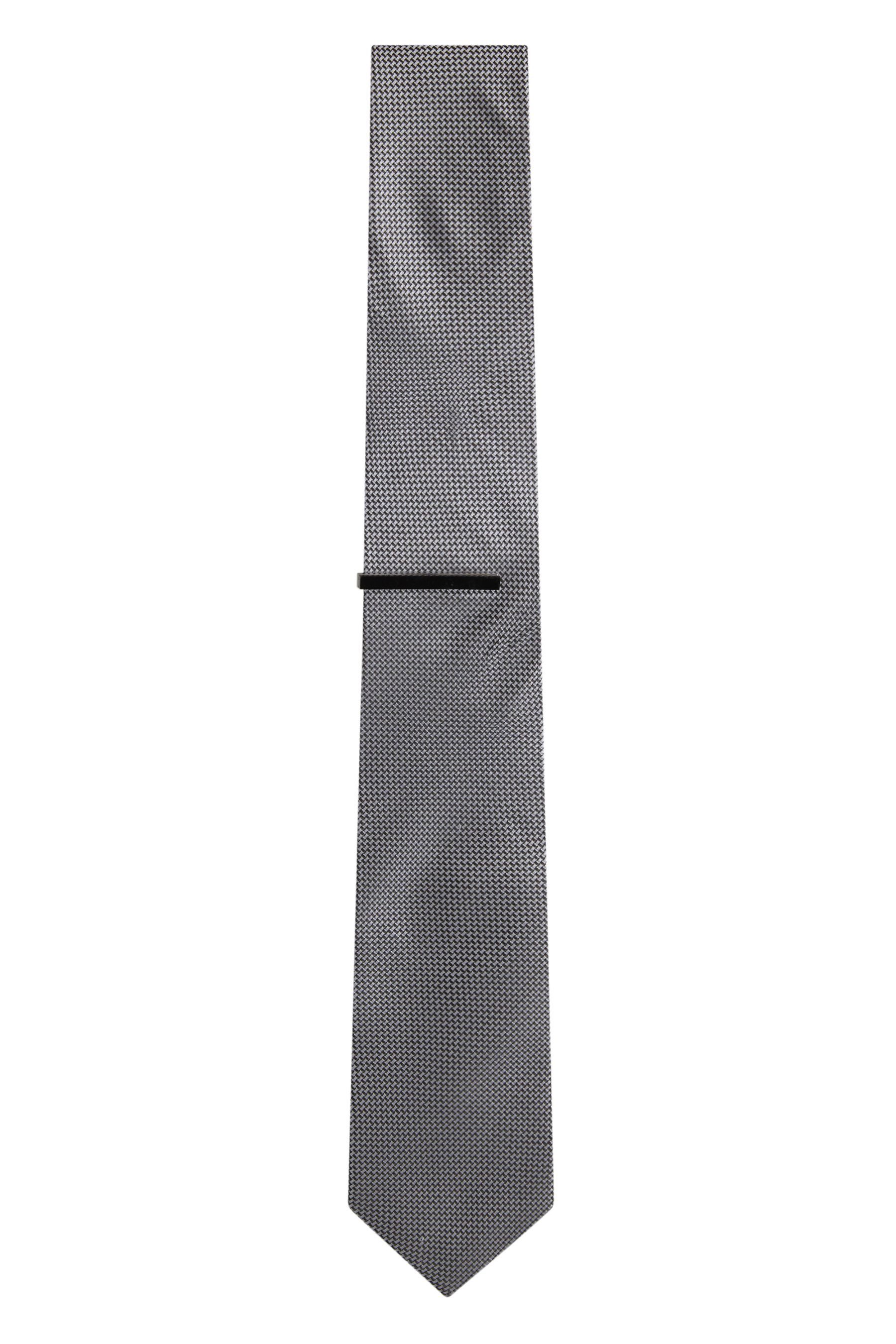 Next Krawatte Schmale Krawatte aus Recyclingpolyester günstig online kaufen