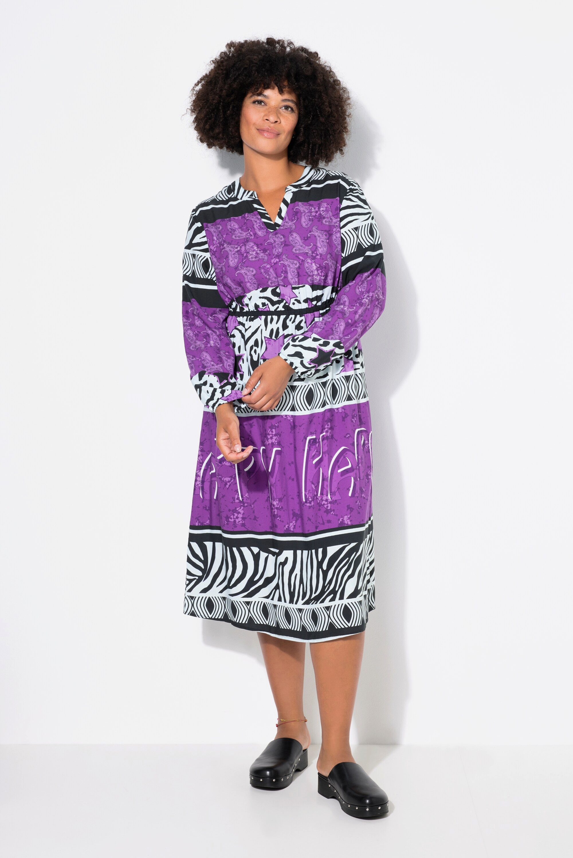 Angel of Style Jerseykleid Midikleid A-Linie günstig online kaufen