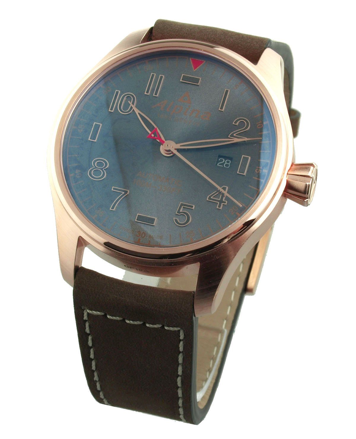 Automatikuhr Swiss Made AL-525GG4S24 Startimer Pilot Herren Uhr Automatik Neu