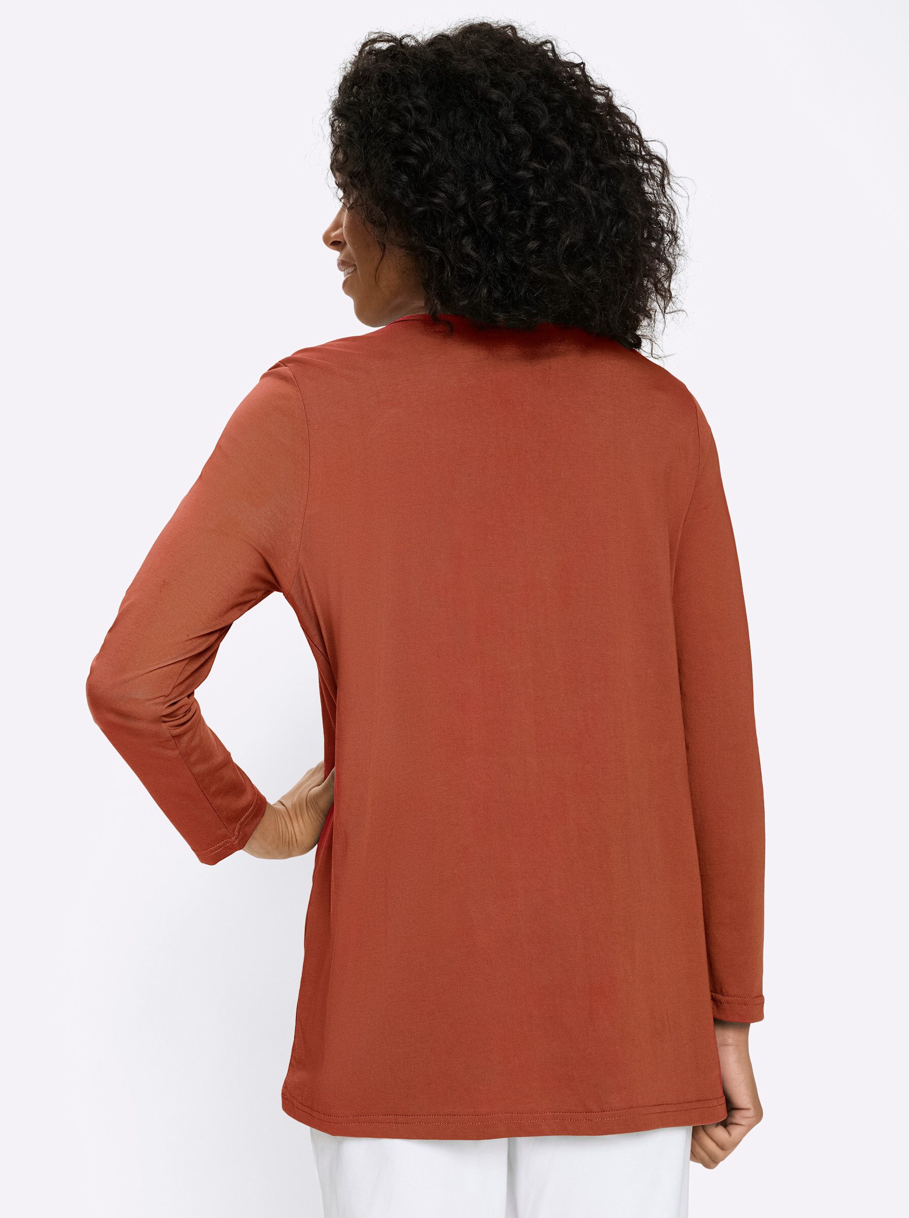 Sieh an! T-Shirt Longshirt Langarm günstig online kaufen