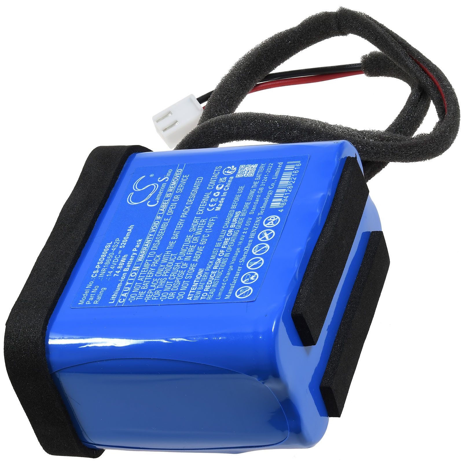 Powery Akku für Philips SD80 SD80/93 Akku 5200 mAh (14.4 V)