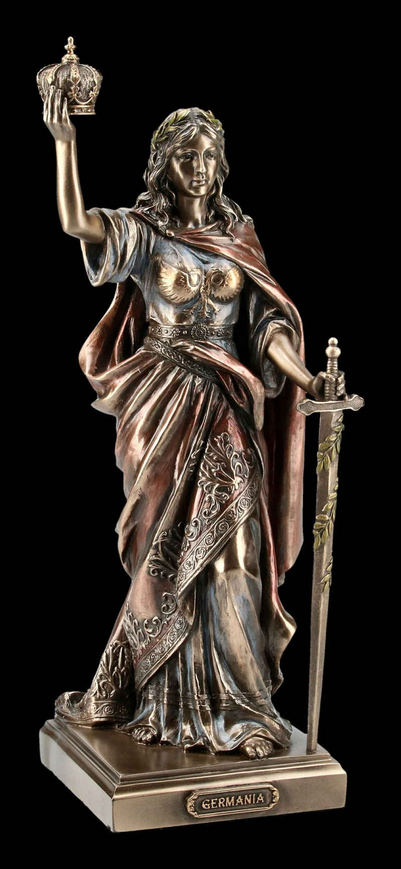 Figuren Shop GmbH Fantasy-Figur Göttin Germania Figur - Veronese Fantasy Deko Götter