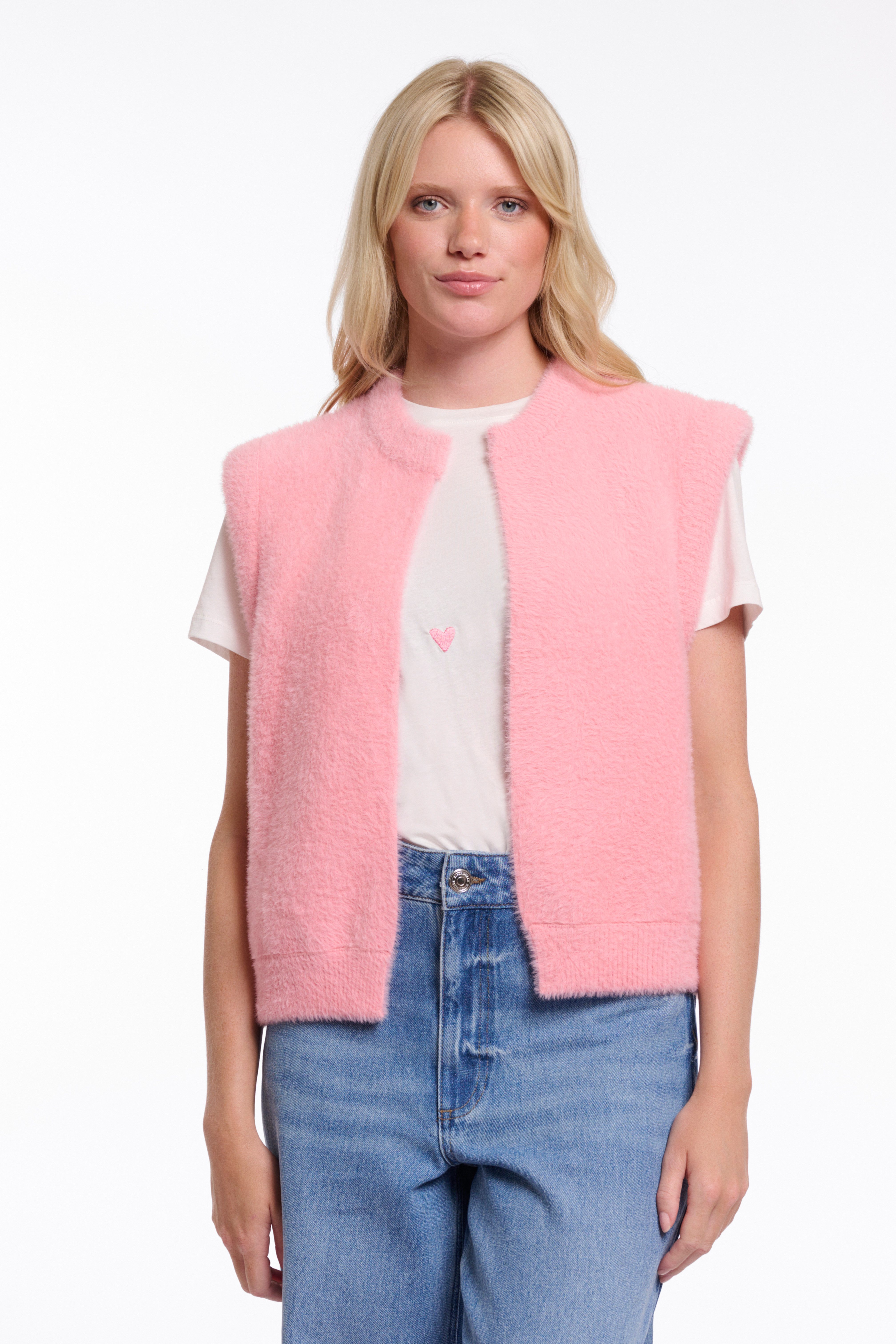 Rino & Pelle Kurzweste ELONA mit Bündchen