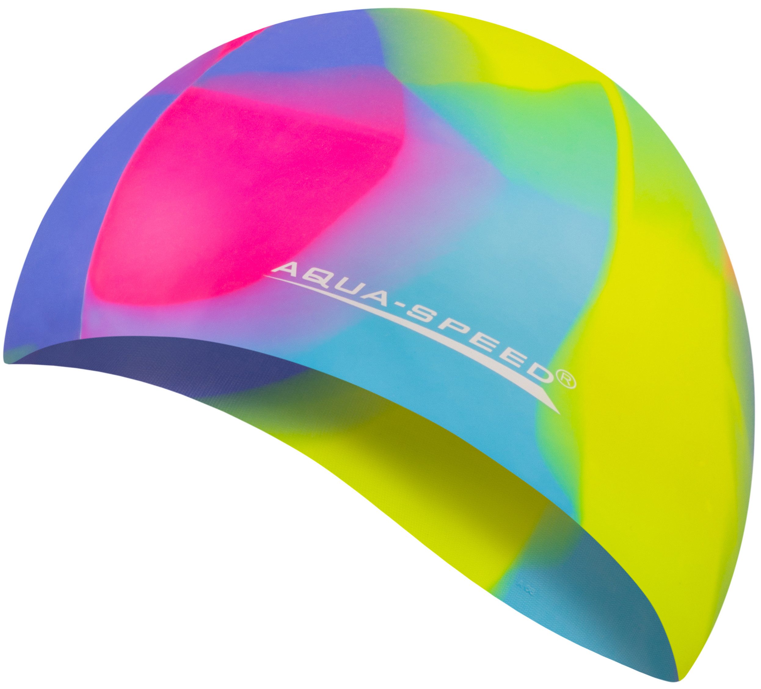 Aqua Speed Badekappe Batik Schwimmkappe – Farbige Bademütze für Pool & Schwimmsport (Strapazierfähiges Material – langlebig & einfach aufzusetzen), Optimale Dehnbarkeit – sitzt sicher & bleibt in Form