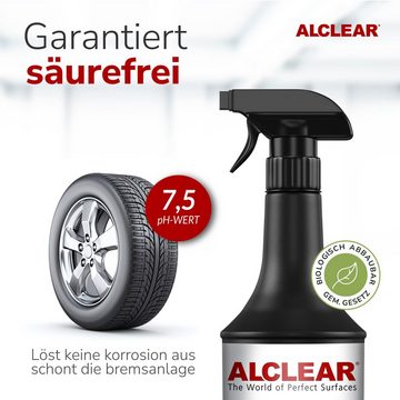 ALCLEAR 721FR Premium Auto Felgenreiniger, säurefrei mit Farbindikator, 1l Auto-Reinigungsmittel