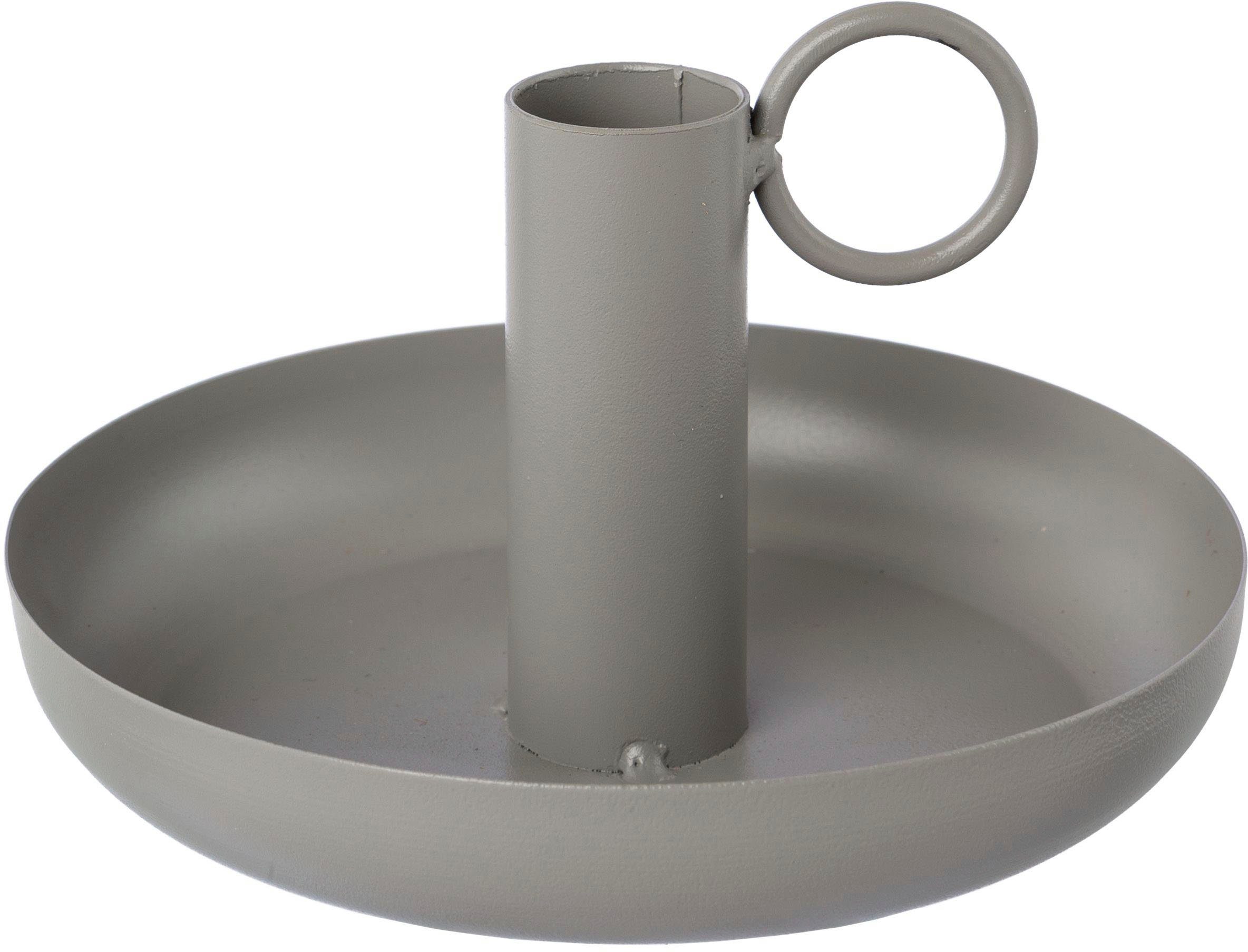 OTTO home Kerzenhalter Stabkerzenhalter Engla (Set, 3 St), aus Metall, mit dekorativem Henkel