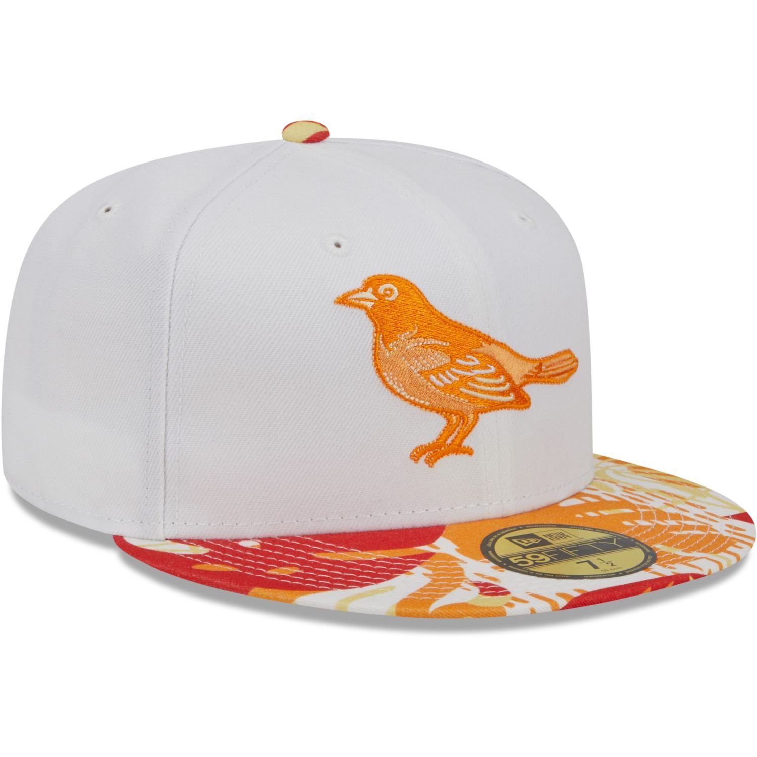floral New Orioles Cap 59Fifty Fitted Era Baltimore