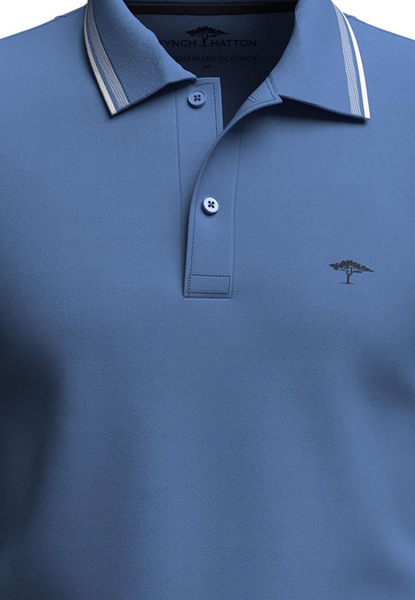 T-Shirt Polo, contrast tipping