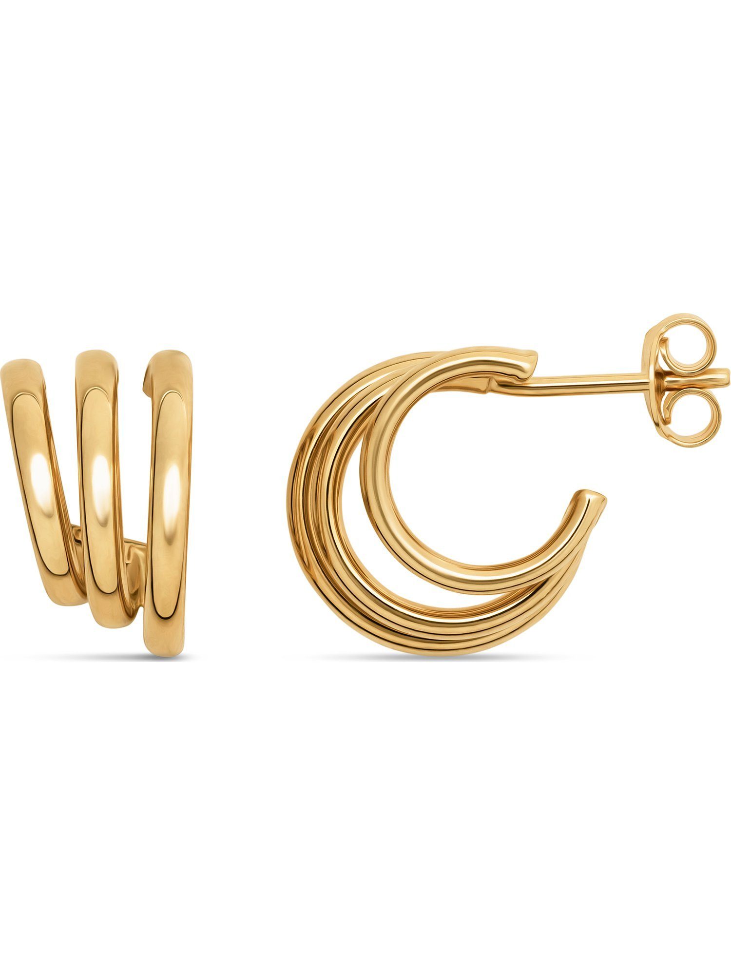 CHRIST Paar Ohrstecker CHRIST Damen-Ohrstecker 375er Gelbgold günstig online kaufen