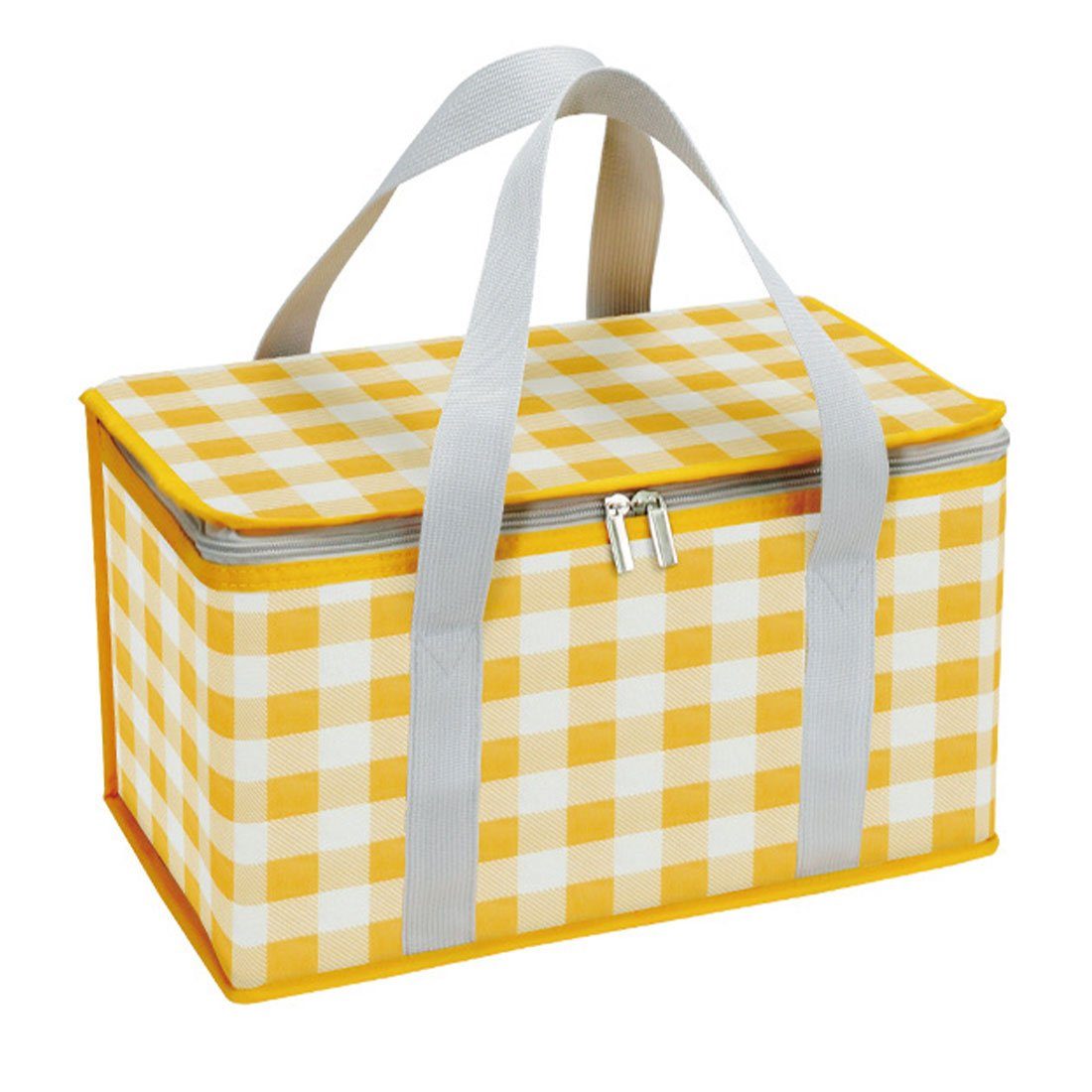 DÖRÖY Thermobehälter Outdoor-Picknicktaschen, Camping-Isoliertaschen, Lunch-Taschen Gelb
