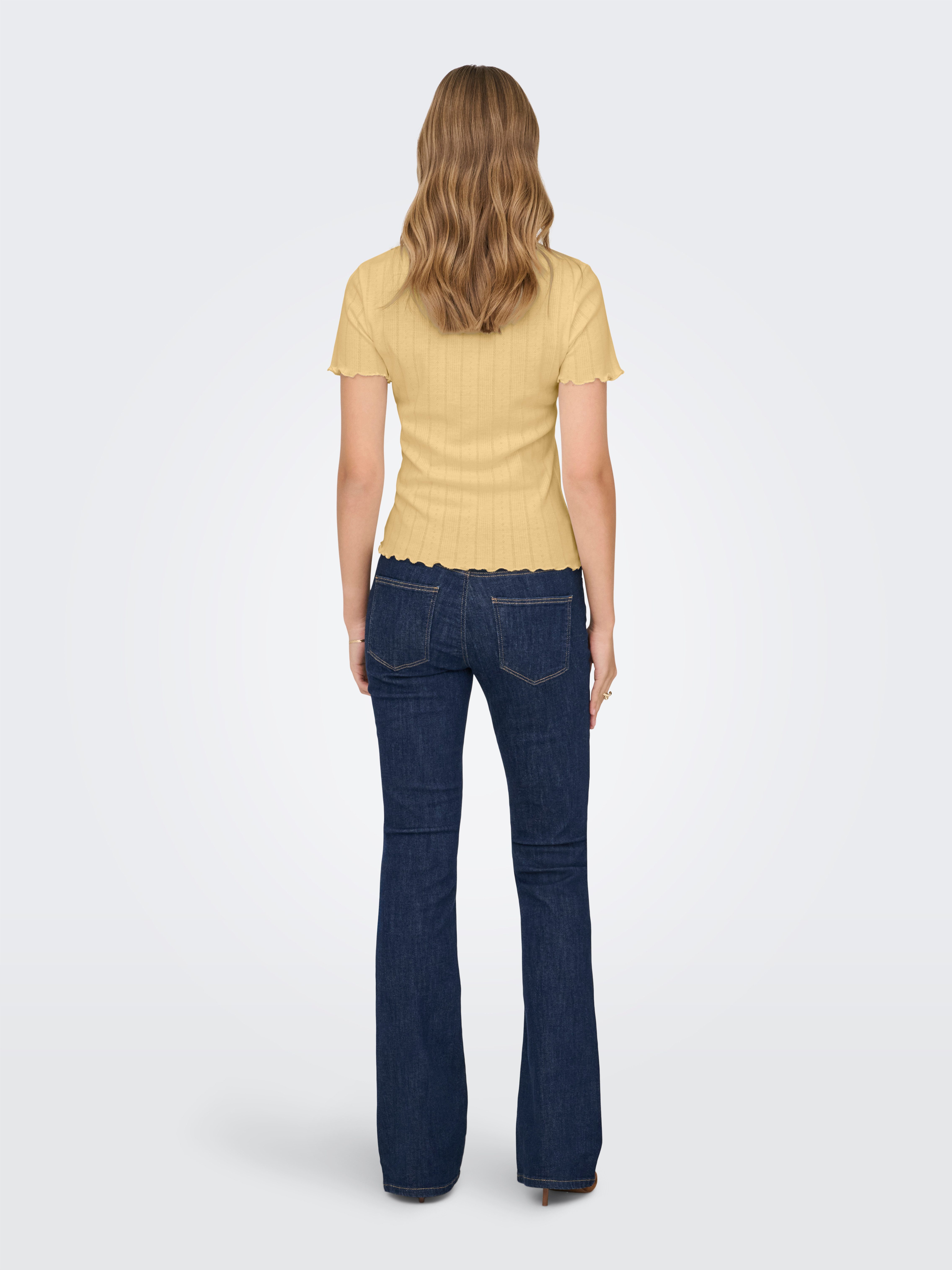 ONLY Kurzarmshirt ONLTENNA O-NECK S/S TOP JRS NOOS günstig online kaufen