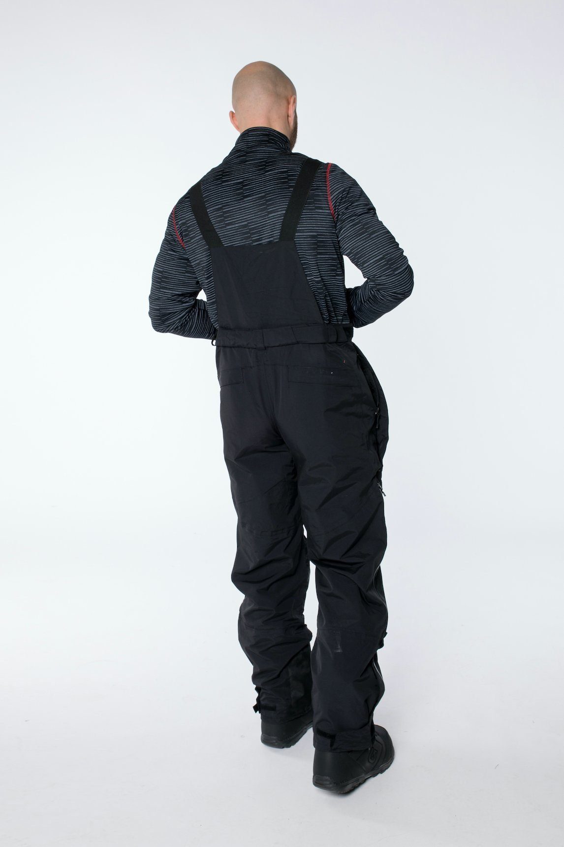 DEPROC Active Skihose SPITZBERGEN MEN III CS NEW mit abnehmbarem Trägersystem und seitlichen Belüftungsreißverschlüssen