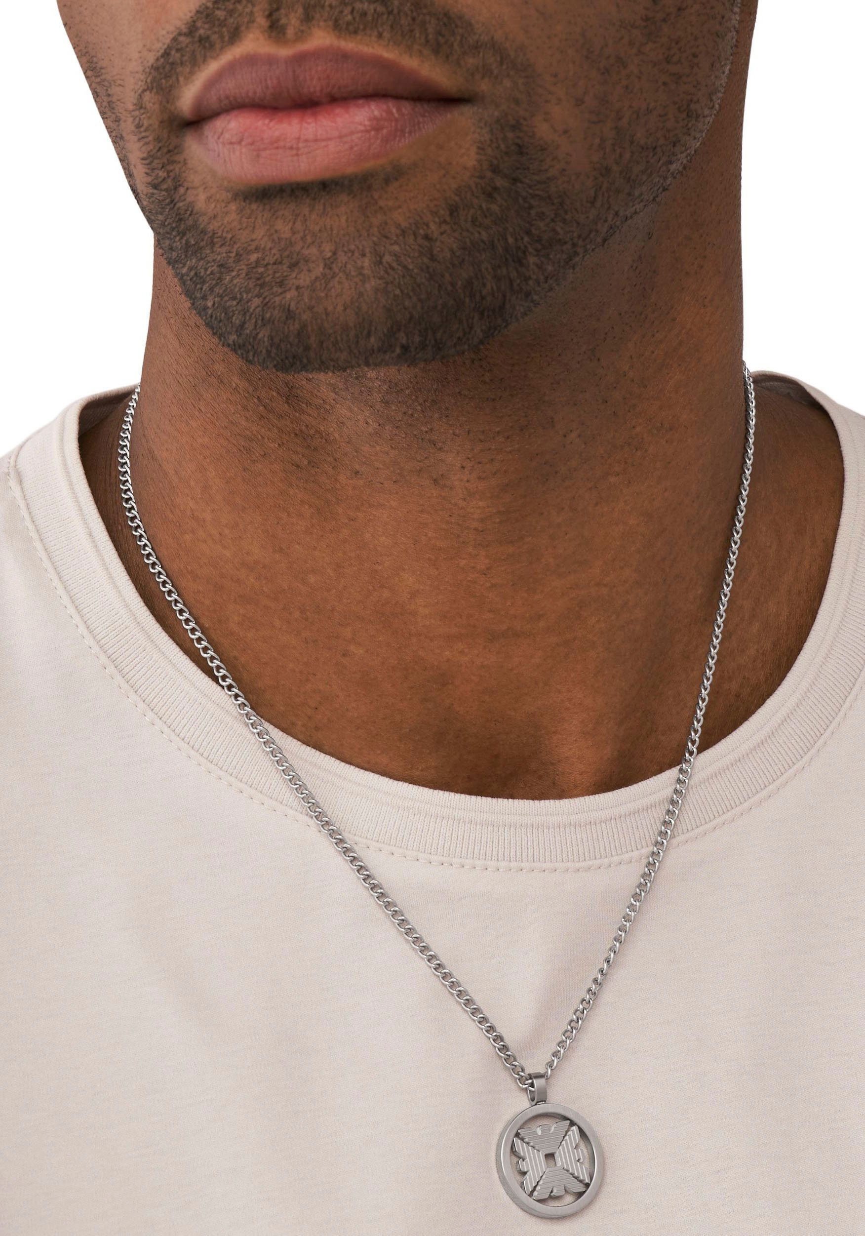 Emporio Armani Kette mit Anhänger KREIS...