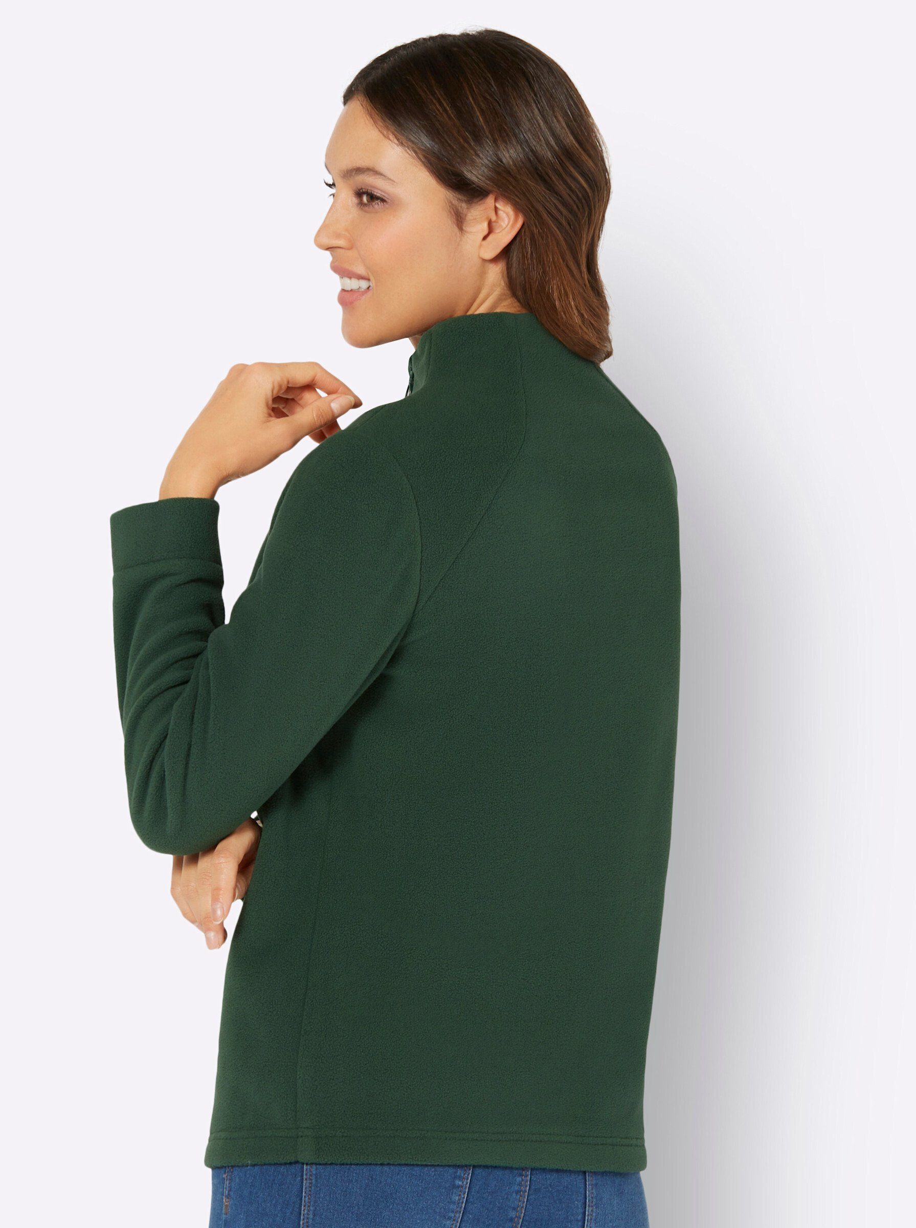 Sieh an! Fleeceshirt Fleeceshirt . Länge ca. 66 cm günstig online kaufen