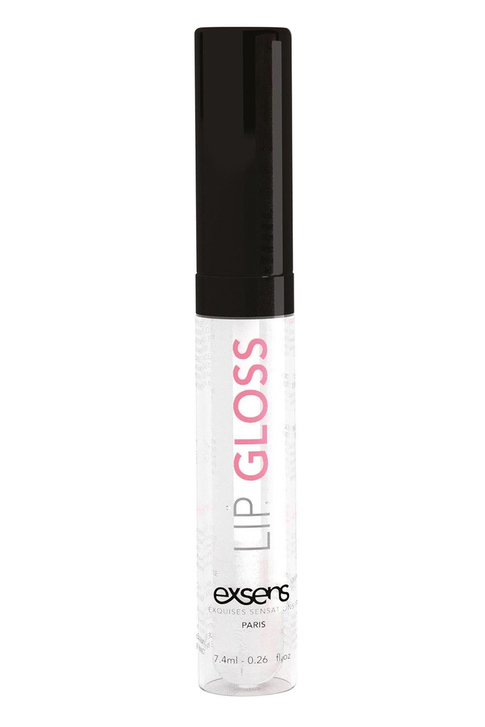 Exsens Lipgloss Exsens Hot Kiss Lip Gloss Strawberry 7,4ml, Farblos, nicht klebrig | Lipgloss