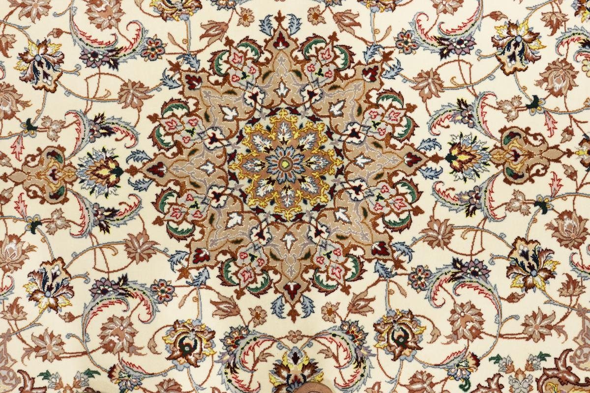 Nain Handgeknüpfter 6 Trading, Höhe: 157x231 Isfahan mm Seidenkette rechteckig, Orientteppich, Orientteppich