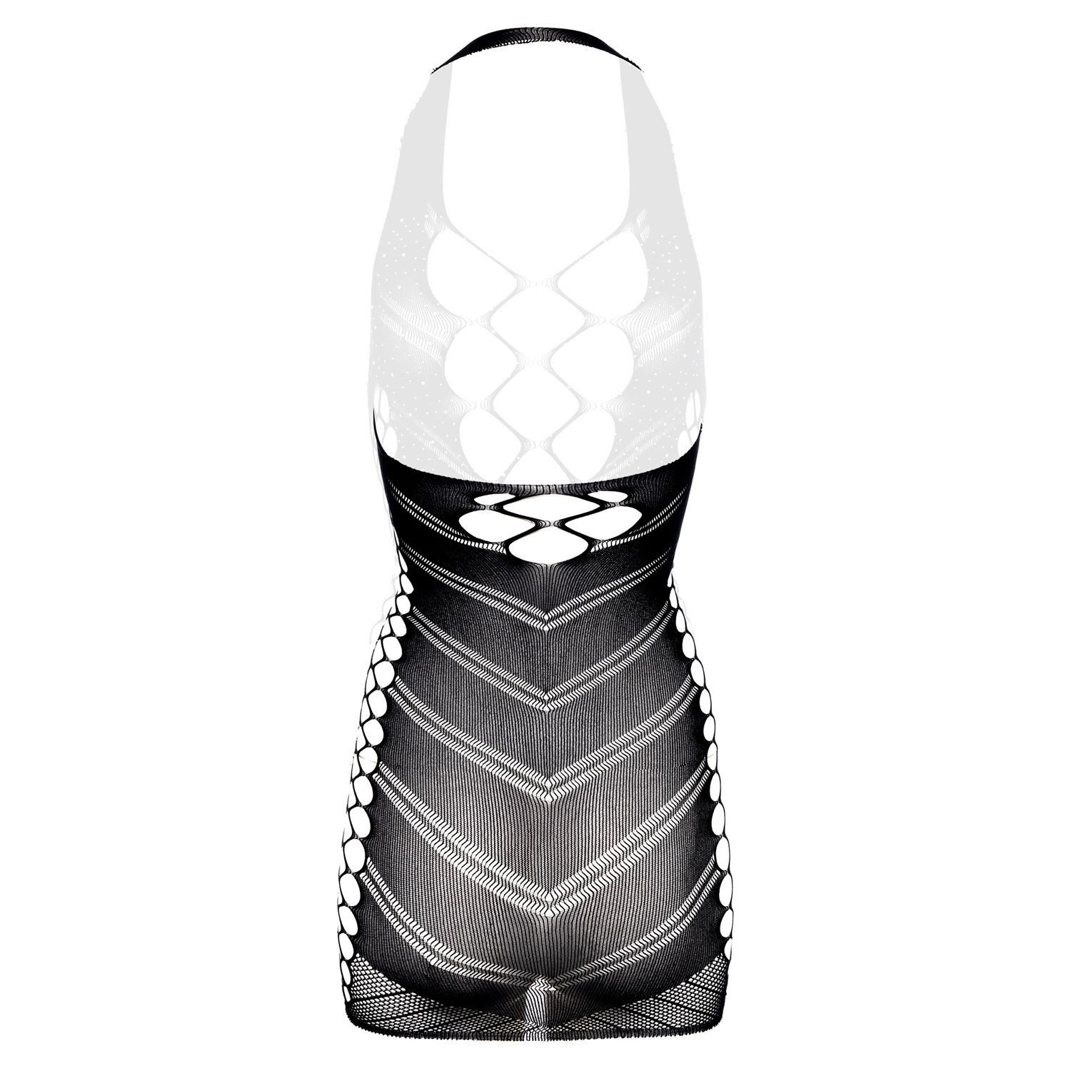 CHRISTINE LE DUC Negligé Kleid Glitter - Schwarz – Bild 5 von 5
