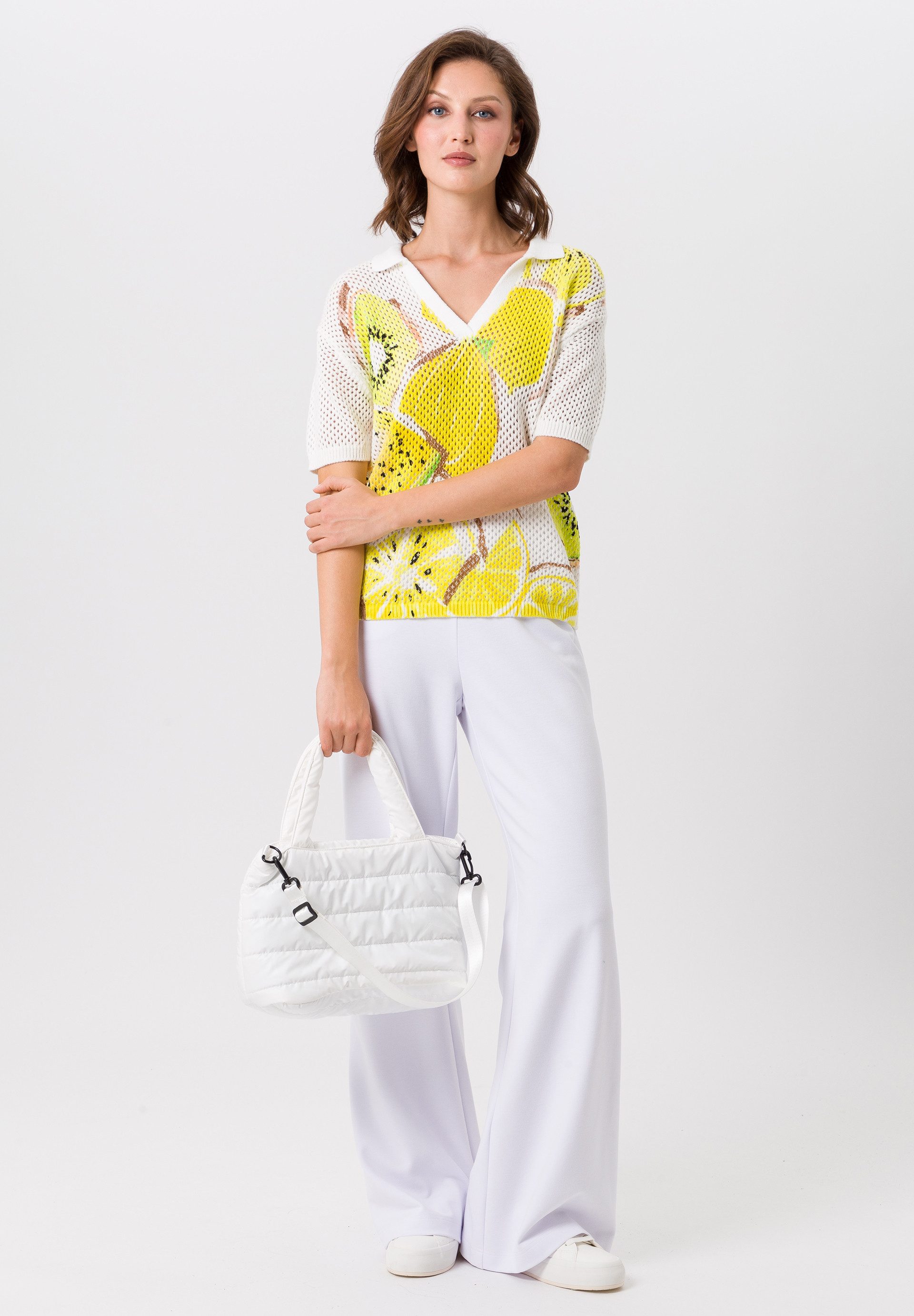 TUZZI Kurzarmshirt mit Frucht-Print – Bild 4 von 5