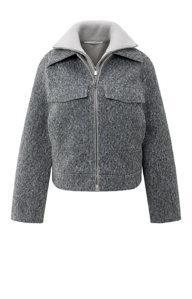 YAYA Outdoorjacke Kurze Bouclejacke günstig online kaufen